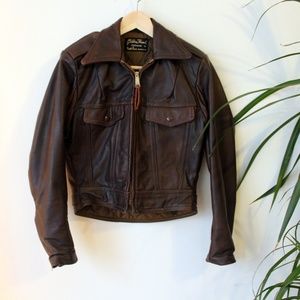 Leather Biker Jacket, Vintage